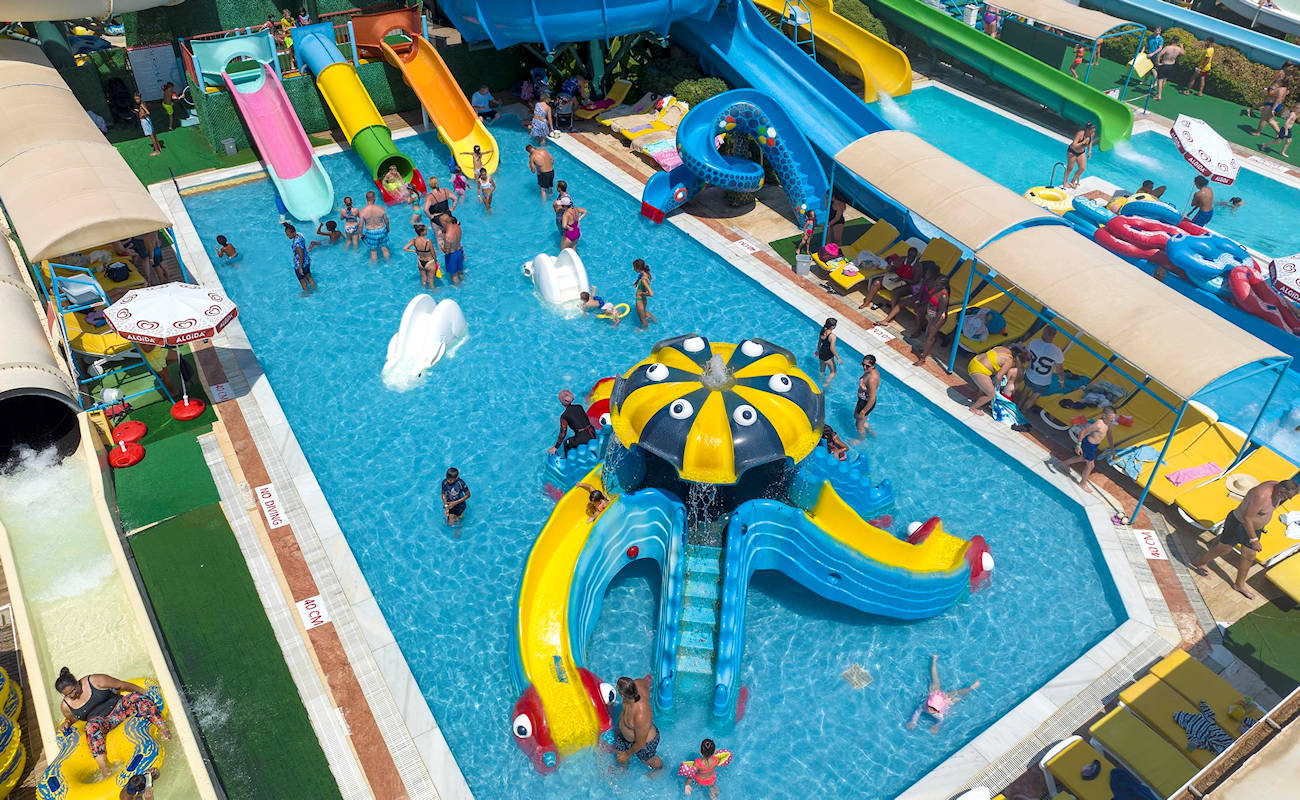 Atlantis Marmaris Water Park Kids Pool and Slides