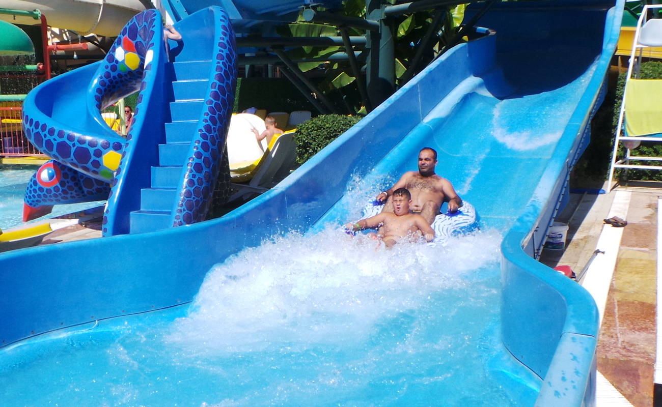 Atlantis Marmaris Water Park Wild River Water Slide